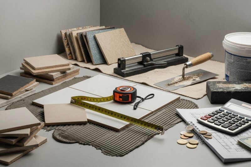 Ile kosztuje położenie płytek w łazience?