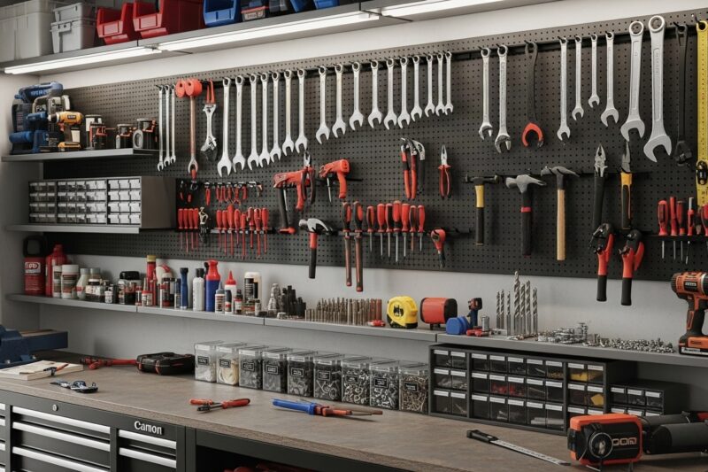 Jak przechowywać narzędzia w garażu?
