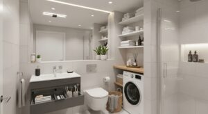 Jak urządzić małą łazienkę w bloku?