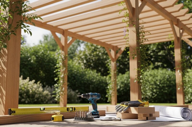 Jak zamontować pergolę w ogrodzie?