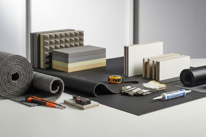 Jakie materiały najlepiej tłumią hałas w domu?