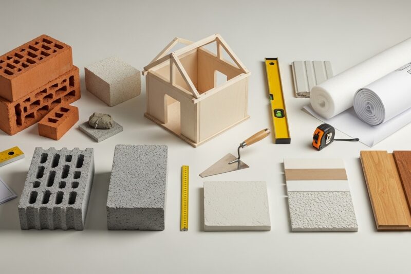 Jakie materiały wybrać na ściany domu?