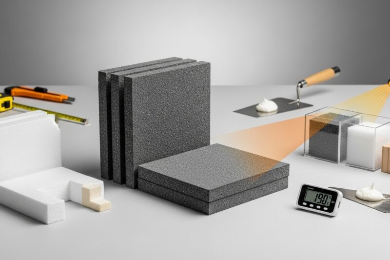 Jakie są właściwości styropianu grafitowego?