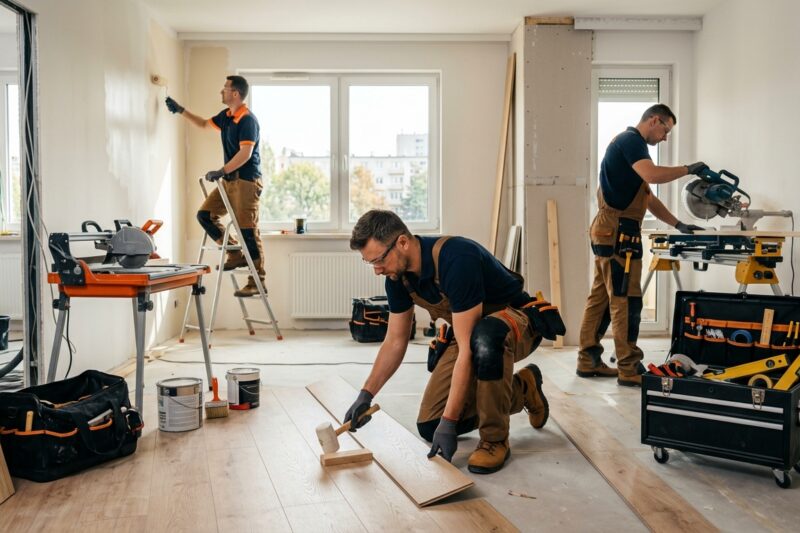 Ranking ekip remontowych Częstochowa 2026 - kogo wybrać do wykończenia mieszkania?