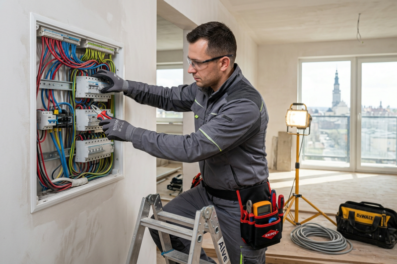 Ranking elektryków Częstochowa 2026 - kogo warto wezwać do awarii lub instalacji?