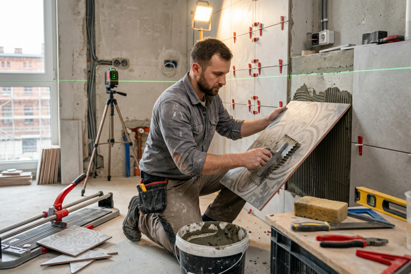 Ranking glazurników Łódź 2026 - kogo wybrać do układania płytek?