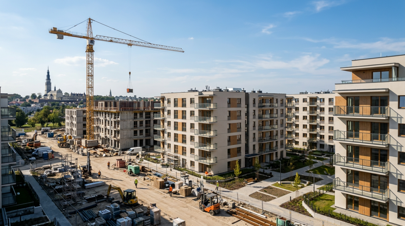 Ranking inwestycji deweloperskich Częstochowa 2026 - gdzie kupić nowe mieszkanie?