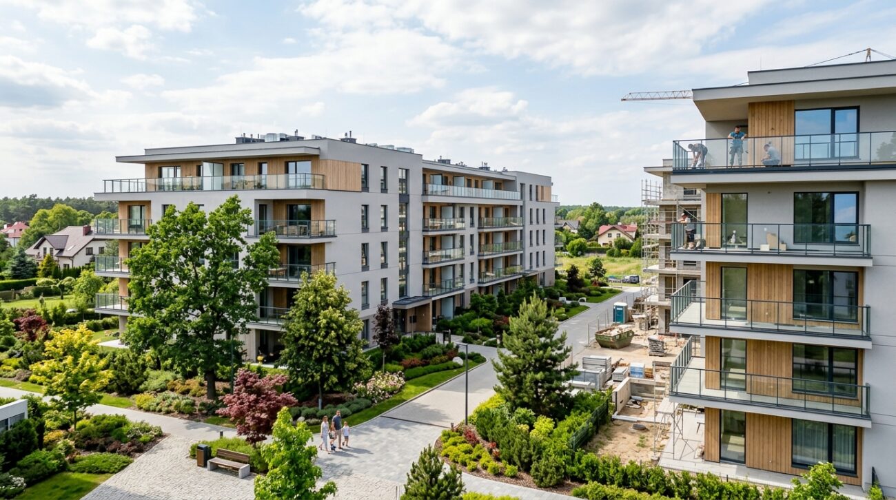 Ranking inwestycji deweloperskich Jabłonna 2026 - gdzie kupić nowy dom lub mieszkanie?