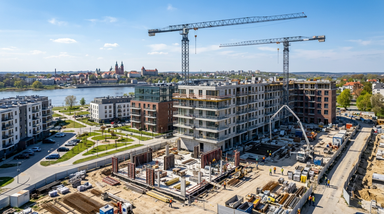 Ranking inwestycji deweloperskich Płock 2026 - gdzie kupić nowe mieszkanie?