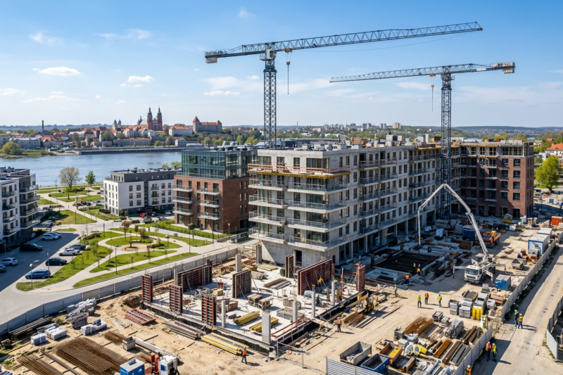 Ranking inwestycji deweloperskich Płock 2026 - gdzie kupić nowe mieszkanie?