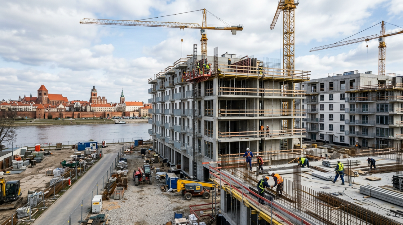 Ranking inwestycji deweloperskich Toruń 2026 - gdzie kupić nowe mieszkanie?