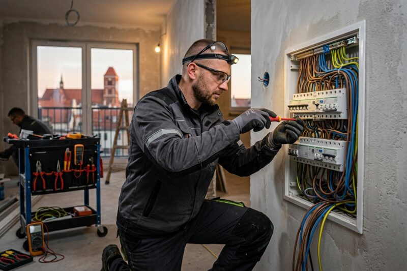 Ranking najlepszych elektryków Toruń 2026 - kogo wezwać do awarii i instalacji?