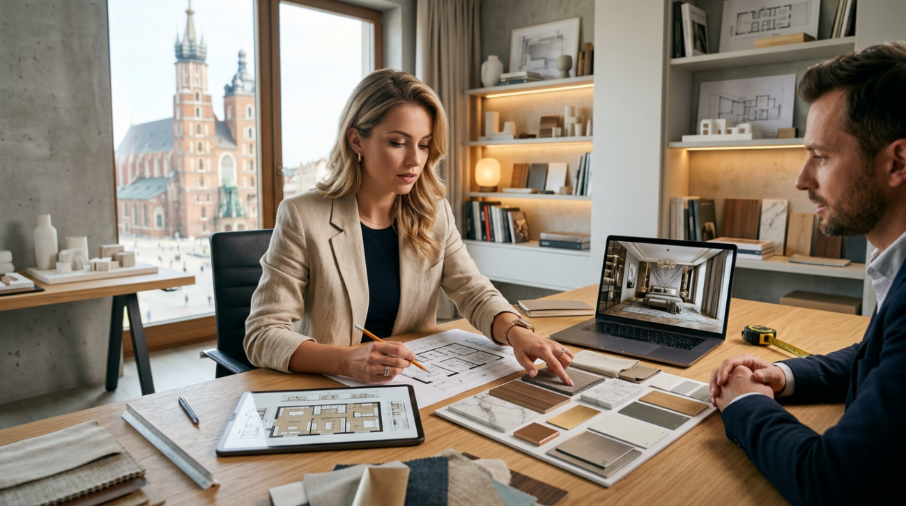 Ranking najlepszych projektantów wnętrz Kraków 2026 - kogo wybrać?