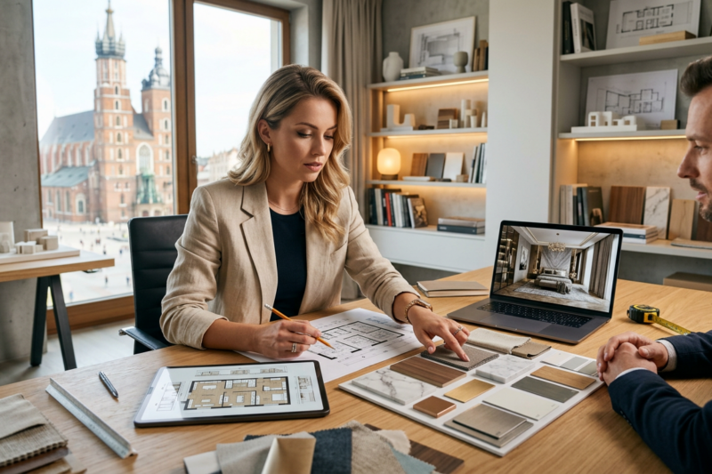 Ranking najlepszych projektantów wnętrz Kraków 2026 - kogo wybrać?