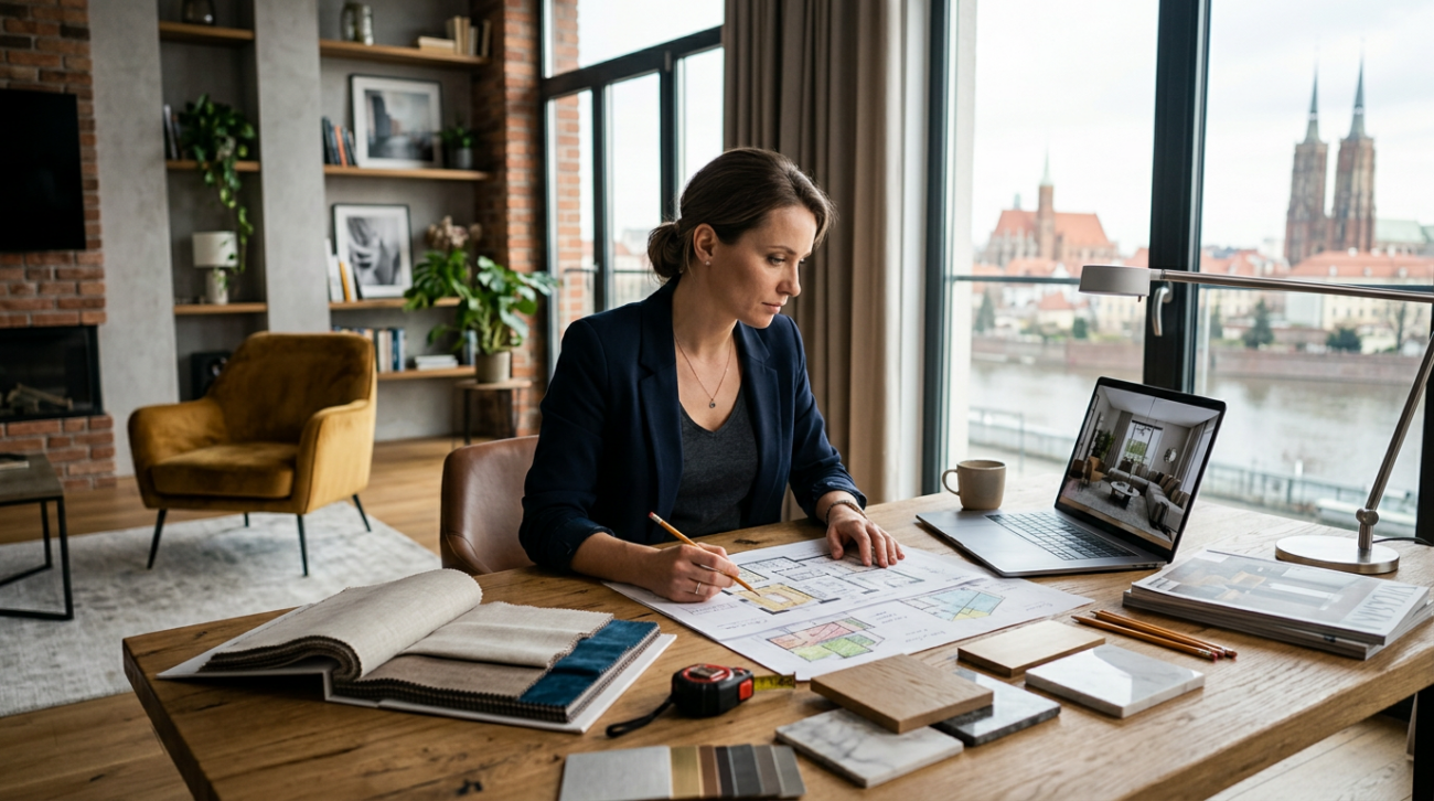 Ranking projektantów wnętrz Wrocław 2026 - kogo wybrać do aranżacji mieszkania?