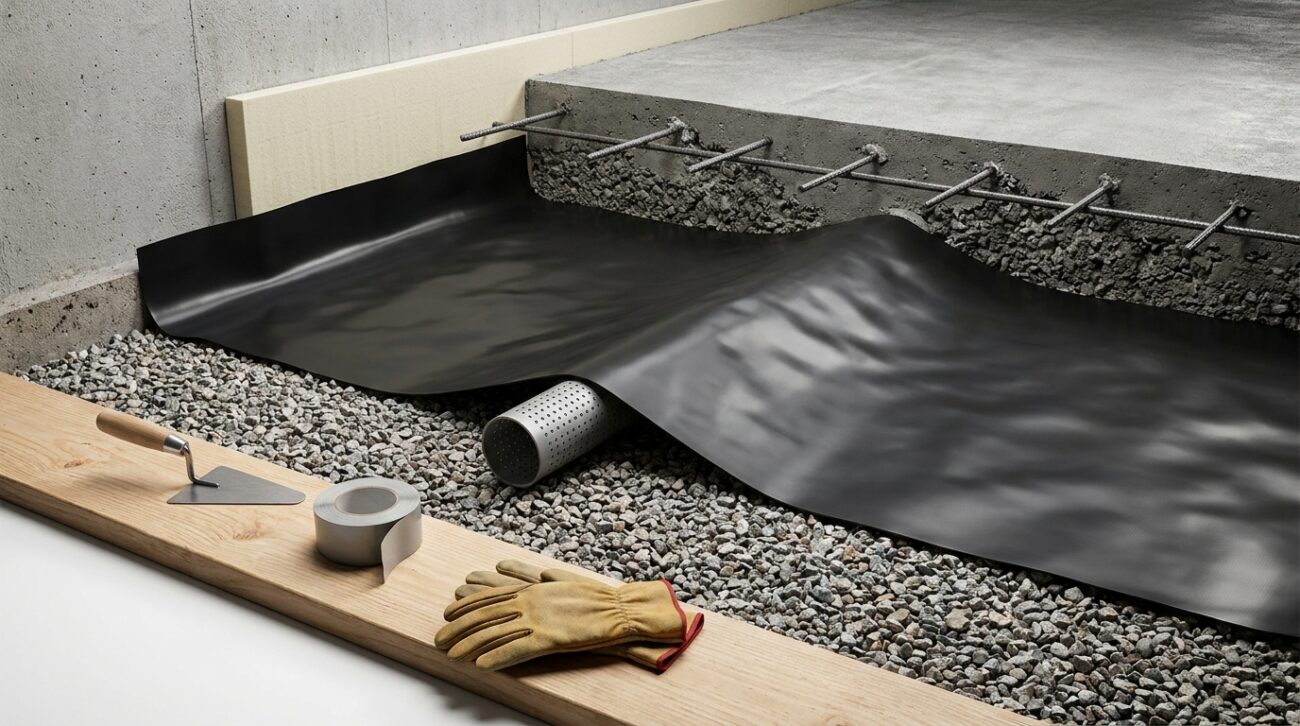 Jak zabezpieczyć fundamenty i podłogę na gruncie przed przenikaniem radonu?