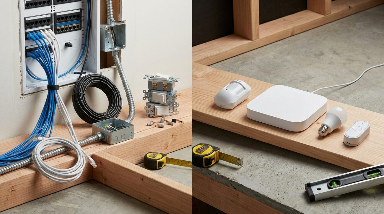 Smart home przewodowy czy bezprzewodowy – co wybrać na etapie budowy?